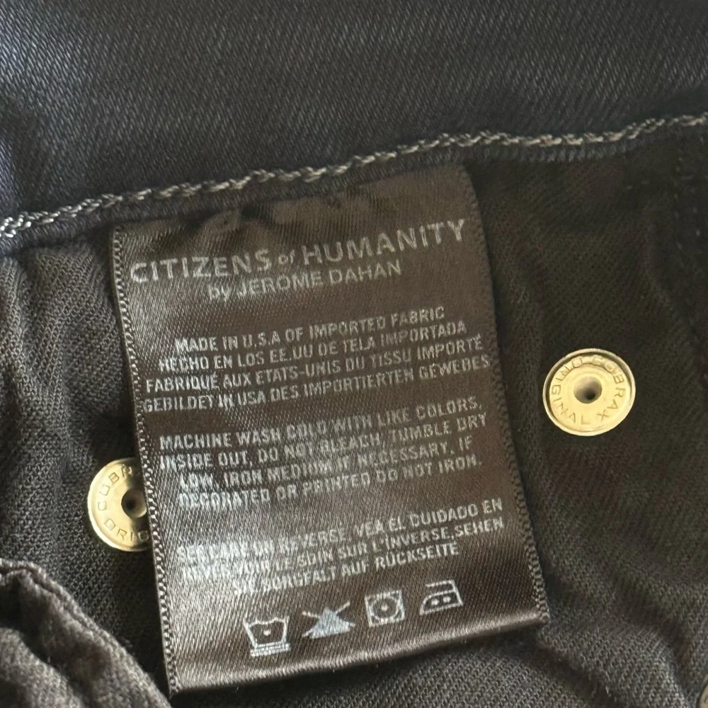 2X HP. COH Rocket High Rise Skinny Dark Wash Denim Jeans - Picture 6 of 8